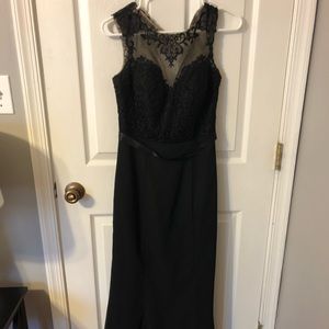 Ashley & Justin bridesmaids dress - black - size 8